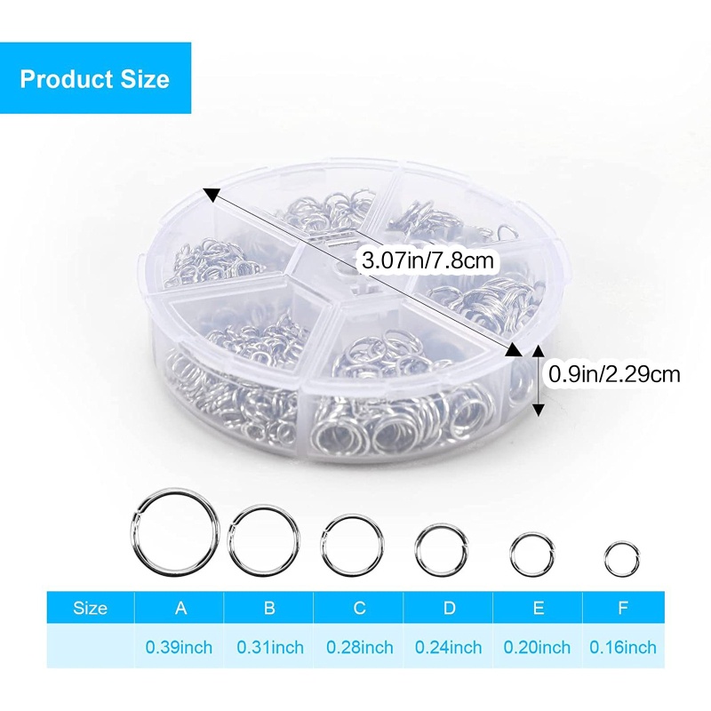 Sa Set Vòng Nối Dây Nhảy 4-10mm