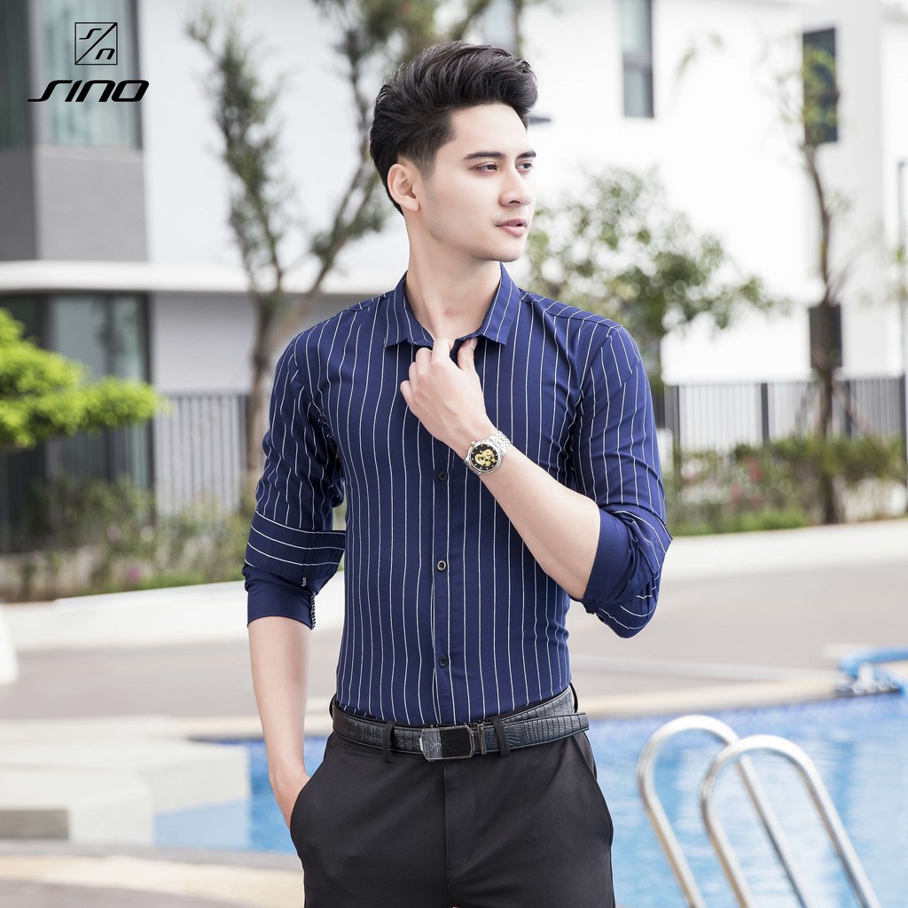 Áo Sơ Mi Nam Thời Trang Chất Vải Đẹp - Hàng Xuất Khẩu Chất Lượng Cao AD00009 | BigBuy360 - bigbuy360.vn