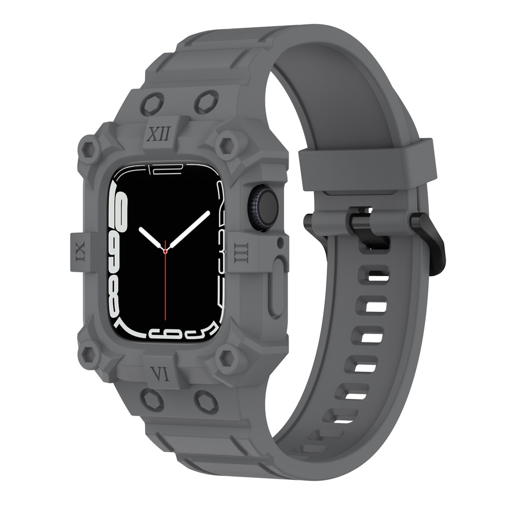 Ốp Dây Đeo Thay Thế Cho Đồng Hồ Thông Minh Apple Watch 38mm 40mm 41mm 42mm 44mm 45mm iWatch 7 6 SE 5 4 3 2 1