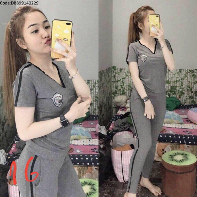 SET BỘ THỜI TRANG CỔ TIM THIÊU LOGO SIÊU ĐẸP-GK36