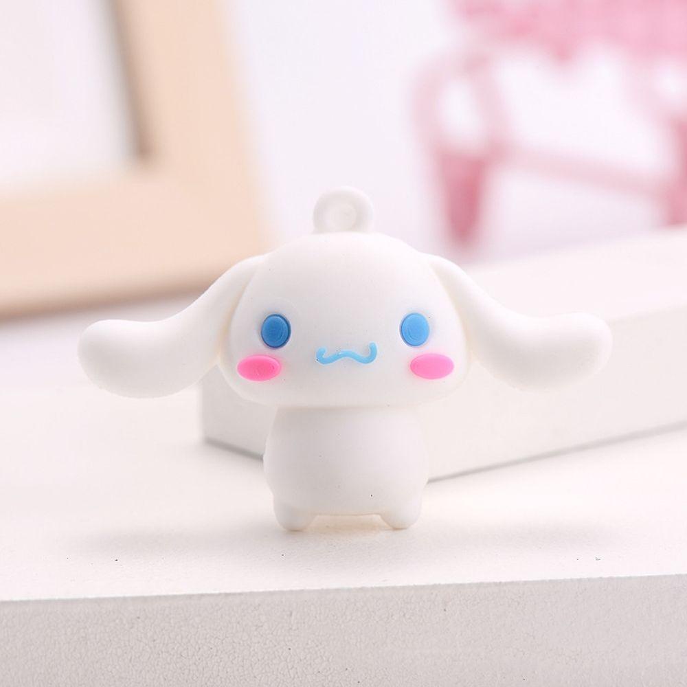 Mặt Dây Chuyền Nhỏ Hoạt Hình Động Vật Pudding Cinnamon Thỏ Cinnamon Ếch Chim Cánh Cụt Kuromi Melody Cattoon