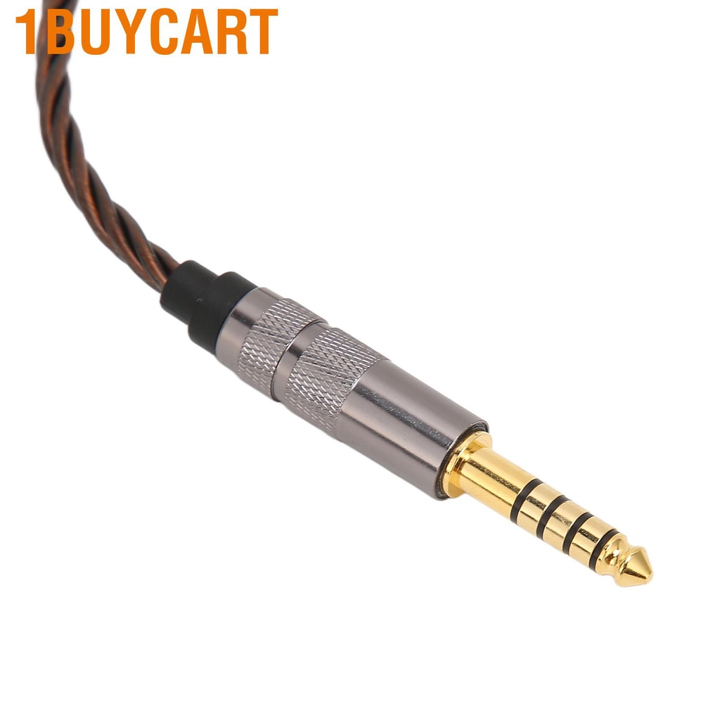 1buycart 4.4mm Balanced Male to 3.5mm Stereo Female Headphone Cable Gold Plated Portable Adapter for Music Lovers