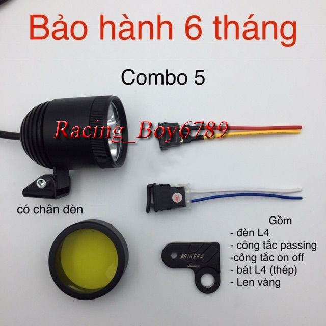 ĐÈN TRỢ SÁNG L4 XML-T6 2020 BẢO HÀNH 6 THÁNG