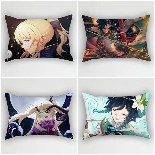 Vỏ Gối Chữ Nhật 30x50cm Họa Tiết Độc Đáo