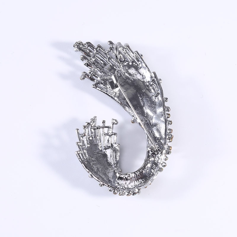 Ghim Cài Áo Hình Dạng Không Đồng Đều Phong Cách Baroque Cổ Điển Thời Trang Dành Cho Nữ