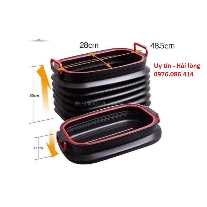 Thùng đựng đồ để cốp xe ô tô 40 lít