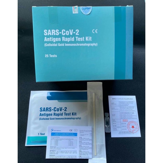 Kit test nhanh Covid 19 kháng nguyên LEPU mũi nông phù hợp với trẻ em và người mũi nhạy cảm