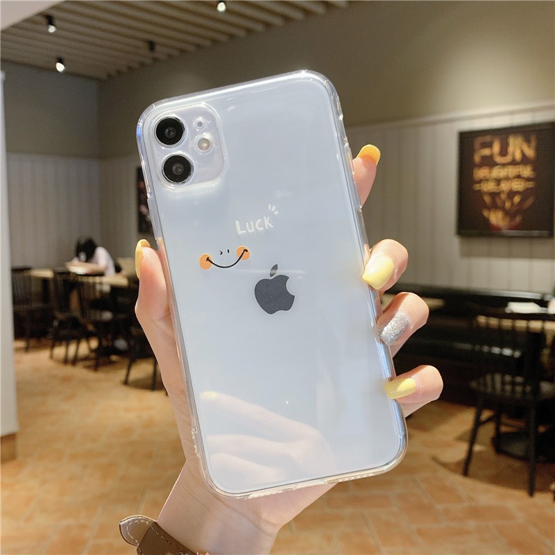 Ốp Điện Thoại TPU Mềm Trong Suốt Họa Tiết Hoạt Hình Cho iPhone 6 6s 7 8 Plus X XS XR 11 12 Mini Pro Max SE2020