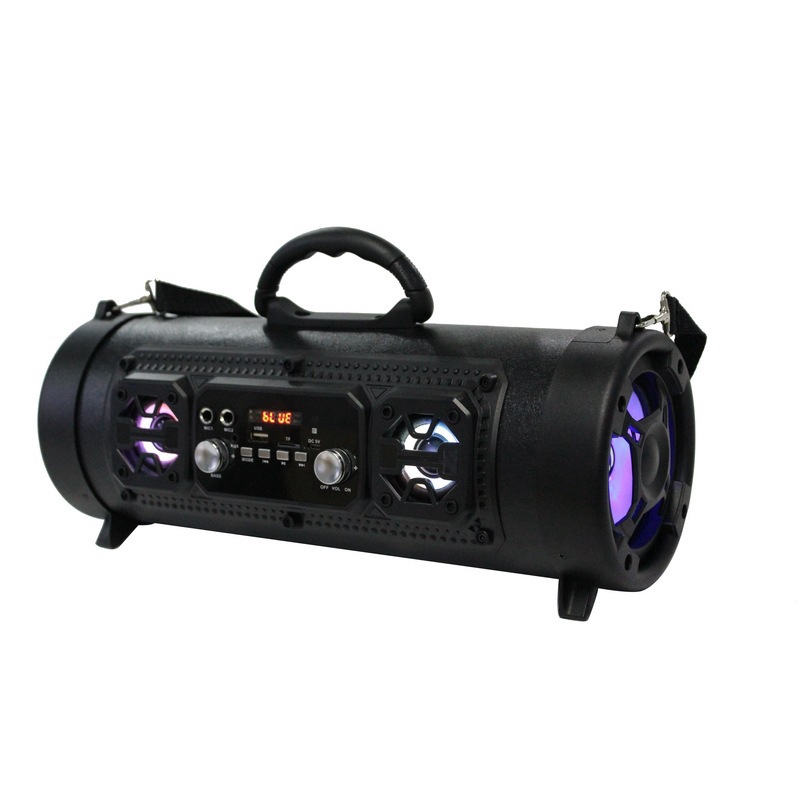 Bluetooth Speaker CH-M17 Car Subwoofer with Card LED Light Support TF Card Multifunctional Speakers