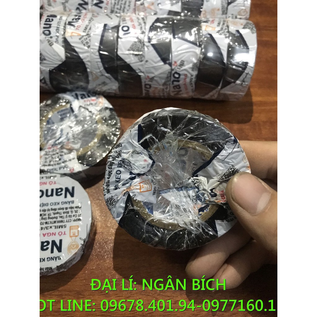 Bán lẻ HÀNG CHUẨN Băng dính điện Nano Tô Nga Dũng 10Y và 20Y