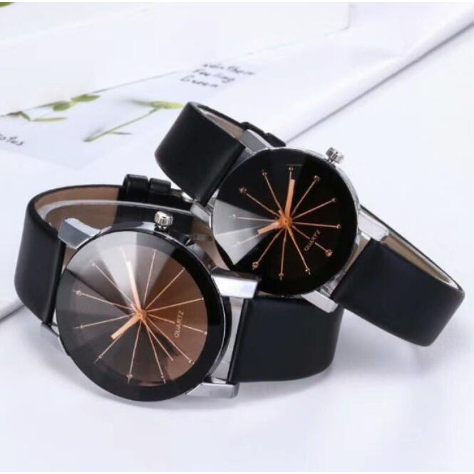 Thời Trang Đồng Hồ Thạch Anh Thiết Kế Đơn Giản Cho Cặp