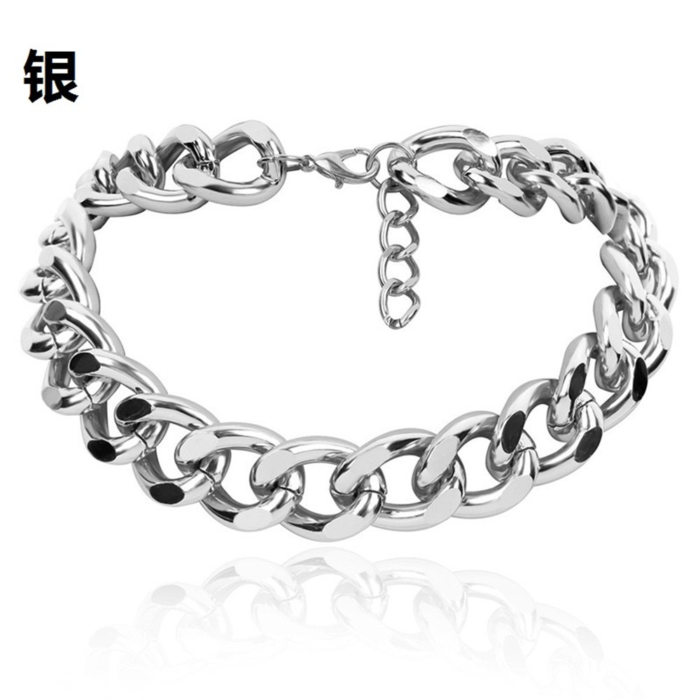 ◘ஐ Vòng cổ choker dạng chuỗi xích thời trang cá tính phong cách Hiphop