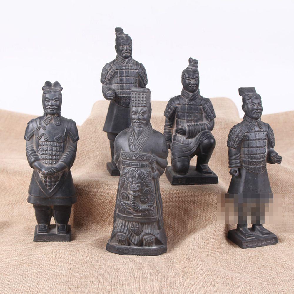 Mô Hình Tượng Chiến Binh DANILO Terracotta Qin Dynasty Thủ Công Phong Cách Trung Hoa Cổ Điển Trang Trí Nhà Cửa