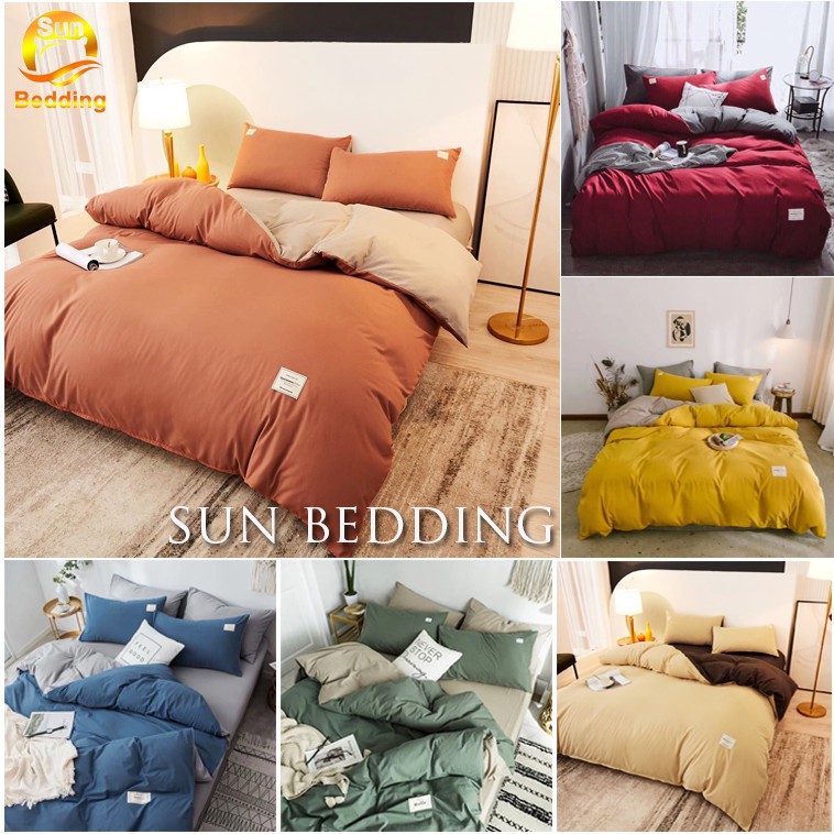 [HOT]bộ chăn ga, cotton tici SUNBEDDING chăn ga Hàn Quốc đủ màu đủ size miễn phí bo chun