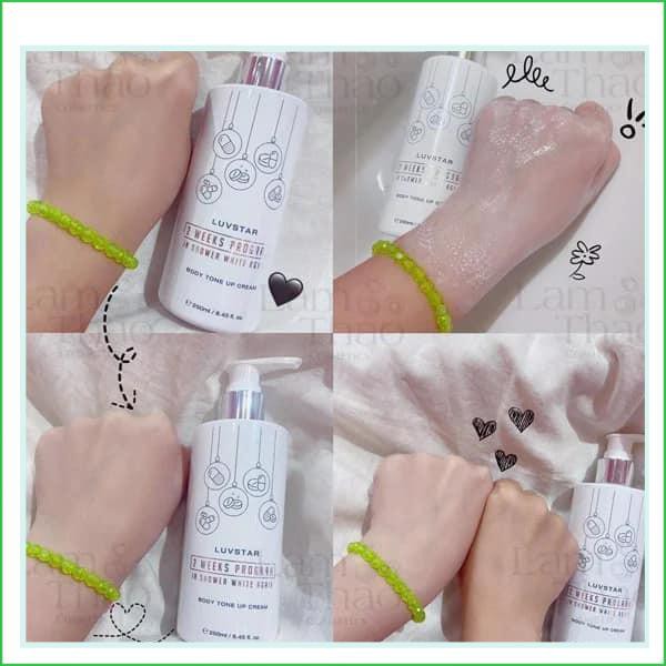 SỮA TẮM TRUYỀN TRẮNG LUVSTAR BODY TONE UP CREAM 250ML