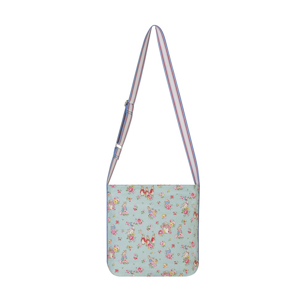 Cath Kidston - Túi đeo chéo Zipped Messenger Bag Beatrix Potter Ditsy - 984102 - Mint