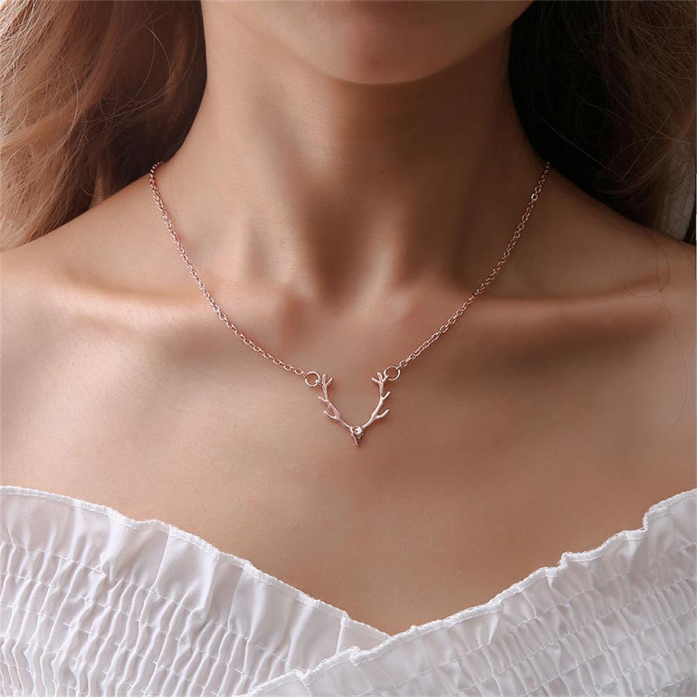 Vòng cổ Mặt Hình Hươu Thời Trang Thanh Lịch Dành Cho Nữ