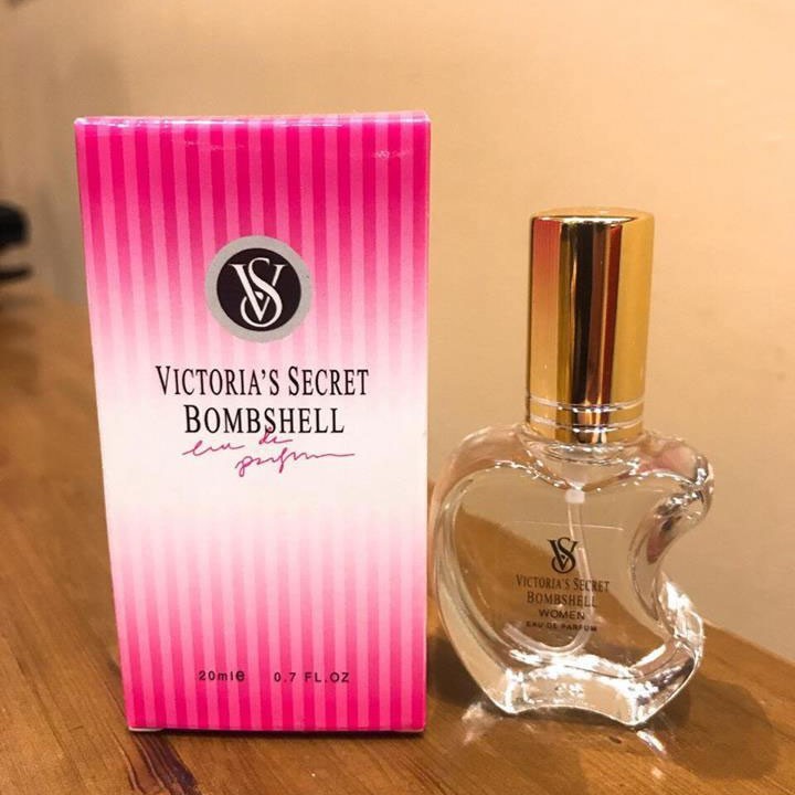 💘FREESHIP💘 Nước hoa nữ Victoria’s Secret Bombshell mini chiết chai 20ml dạng xịt mẫu táo- Victoria’s EDP