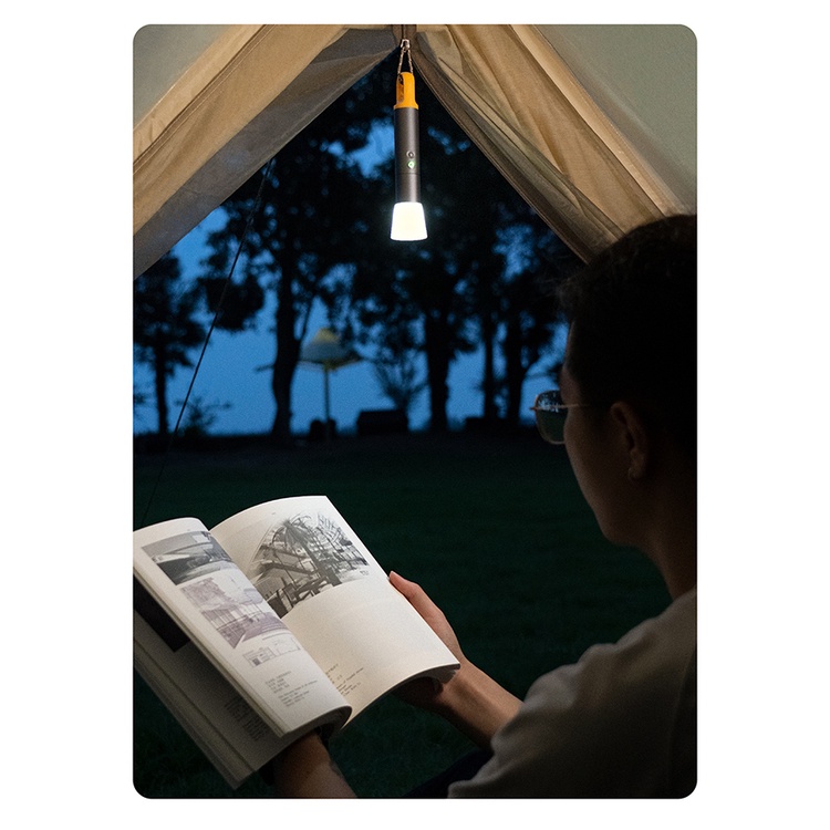 Đèn pin HOTO siêu sáng nhỏ gon tiện lợi leo núi, bảo trì, cắm trại...Khám Phá Mới CHÍNH HÃNG