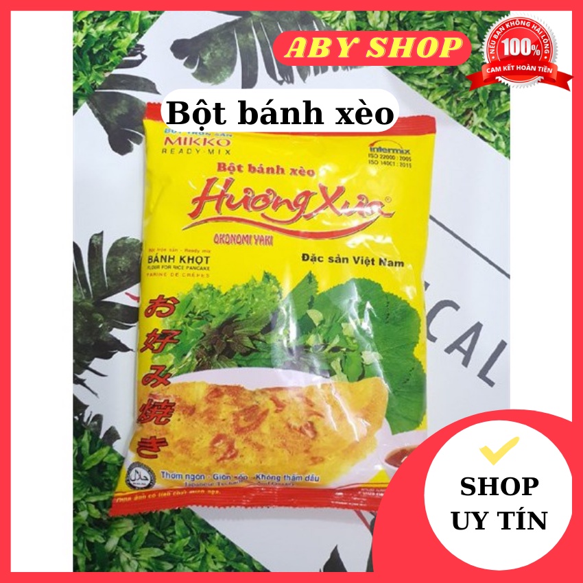 Bột bánh xèo ⚡ LOẠI NGON ⚡ bánh khọt Mikko 500gr chiên mỏng, giòn tan, không ngấm dầu