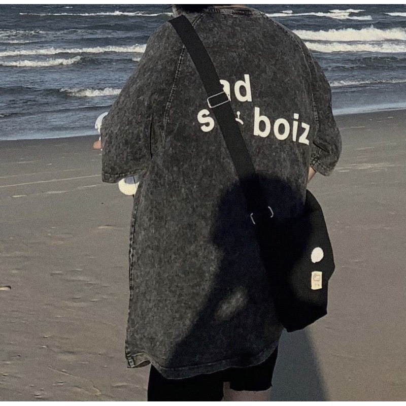 Áo thun Sadboiz Sad Boiz Wash DUSTY SIGNATUREI || Hany shop AL99