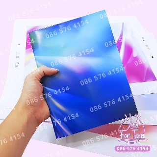 Bao tập g alaxy xanh blue cho học sinh - bọc vở cực đẹp - giấy bao tập vở sinh viên khổ lớn