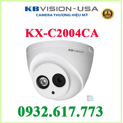 CAMERA 4IN1 2MP KBVISION KX-C2004CA