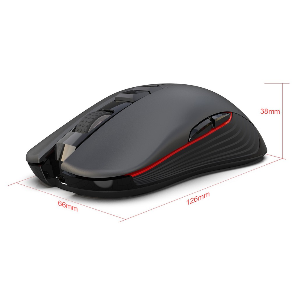 Chuột chơi game không dây HXSJ T30 3600 DPI Led RGB - Wireless Gaming Mouse HXSJ T30 3600DPI