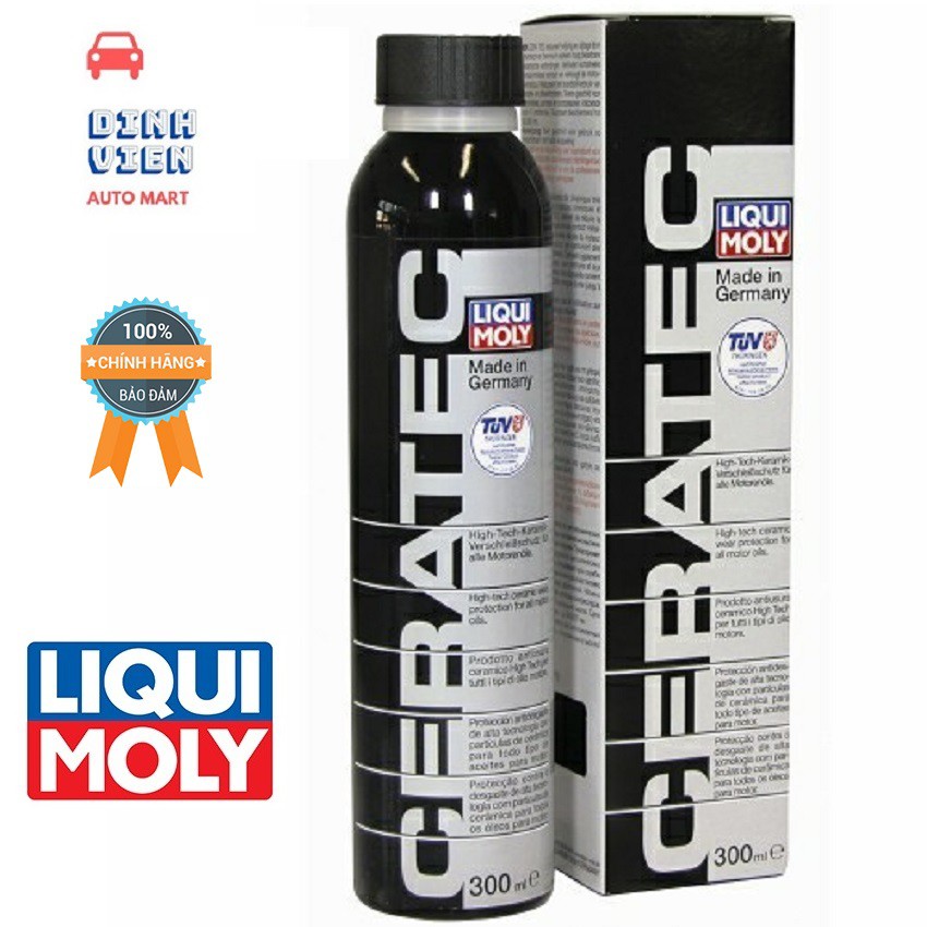 [ CAO CẤP] Dung dịch trùng tu phục hồi động cơ Liqui Moly Ceratec 3721 300ml chống mài mòn và ma sát giữa các kim loại .