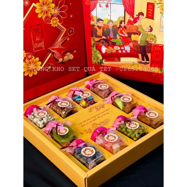 ‼️‼SET MỨT TẾT 10 HŨ MỨT‼️(HÀNG CỰC ĐẸP)