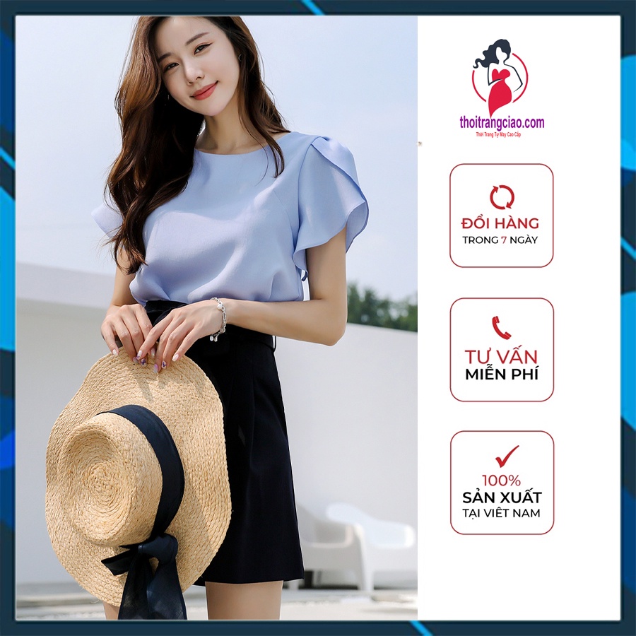 Áo kiểu nữ dự tiệc - áo kiểu nữ công sở đẹp Thời Trang Ciao