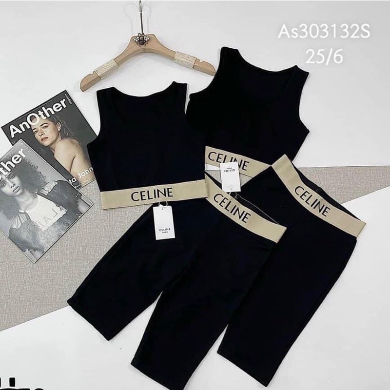 Set áo crt CE mix quần legging ( Có bán rời )