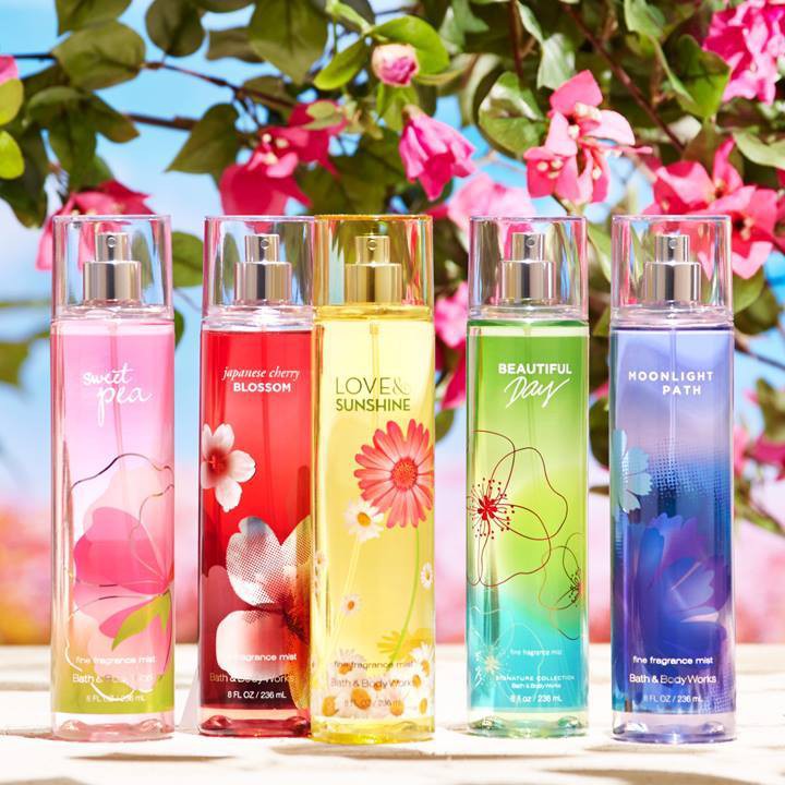 [NHIỀU MÙI] Xịt Thơm Toàn Thân Bath &amp; Body Works