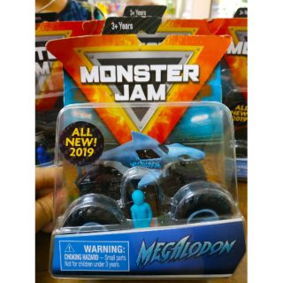Mô hình xe Monster Jam thép titan - Megalodon