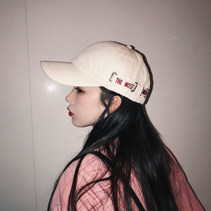 Mũ Lưỡi Trai Thêu Chữ Đơn Giản Cá Tính