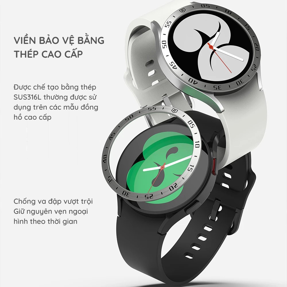 Viền bảo vệ Bezel Styling cho Galaxy Watch 4 ( 40mm / 44mm ) - Ringke