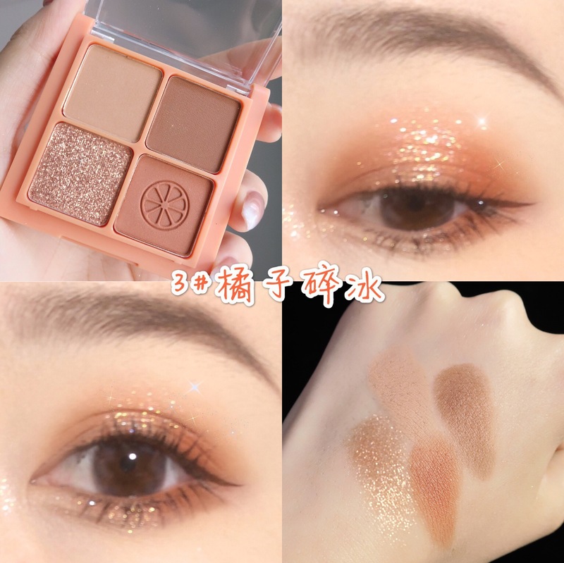 FAICCIA four-color eye shadow   bảng màu đẹp, chống nước, lâu trôi, có dưỡng | BigBuy360 - bigbuy360.vn