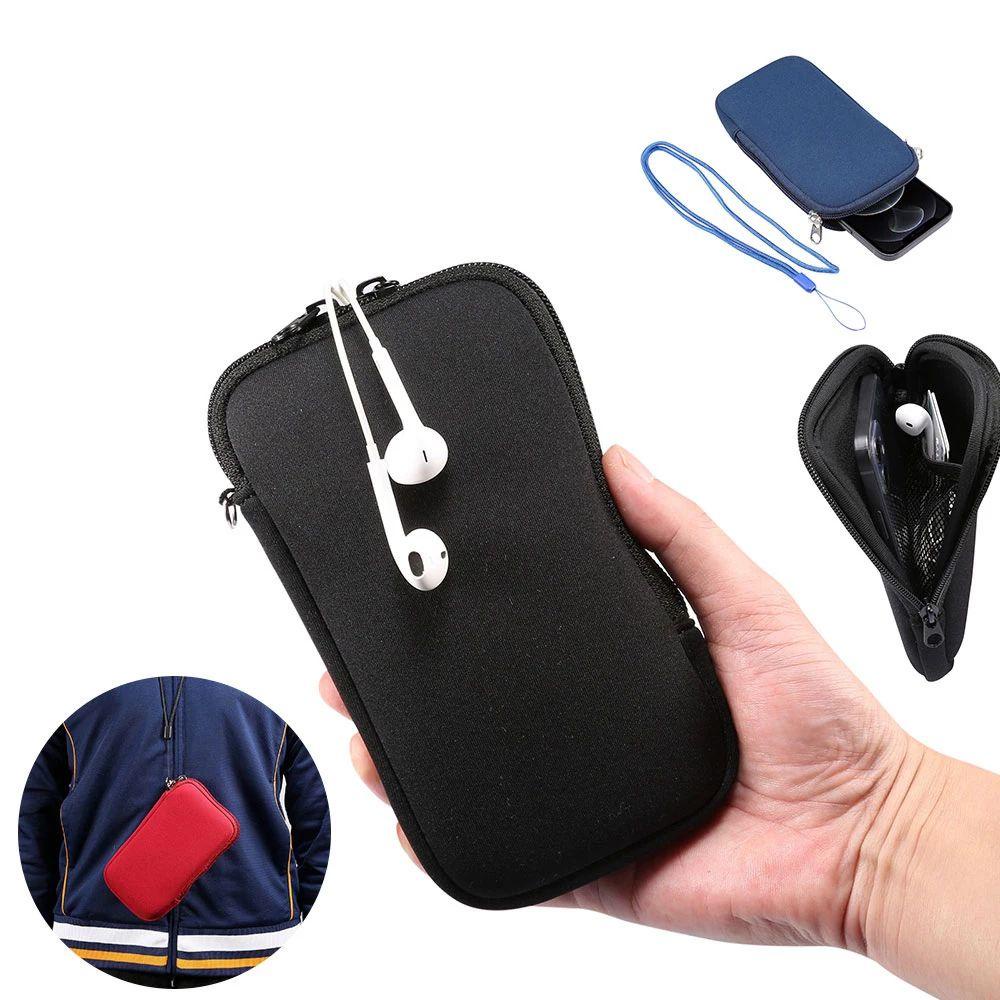 Túi Đựng Điện Thoại Chống Sốc Có Khóa Kéo 4.7-7.2 Inch