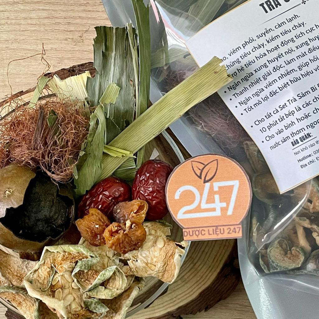 Set Trà Sâm Bí Đao  Thanh Nhiệt Cơ Thể