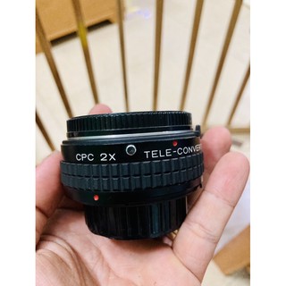 Lens nhân đôi tiêu cự Converter CPC 2X TELE MC-4 ngàm minolta MD dùng cho SRT 101, SRT Super, X700