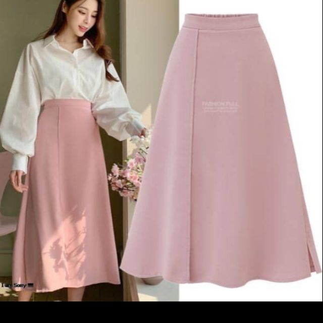 [Mã 1010FASHIONSALE32 giảm 10K đơn 50K] mua từ hai sp có quà nhé Chân váy dài 70cm