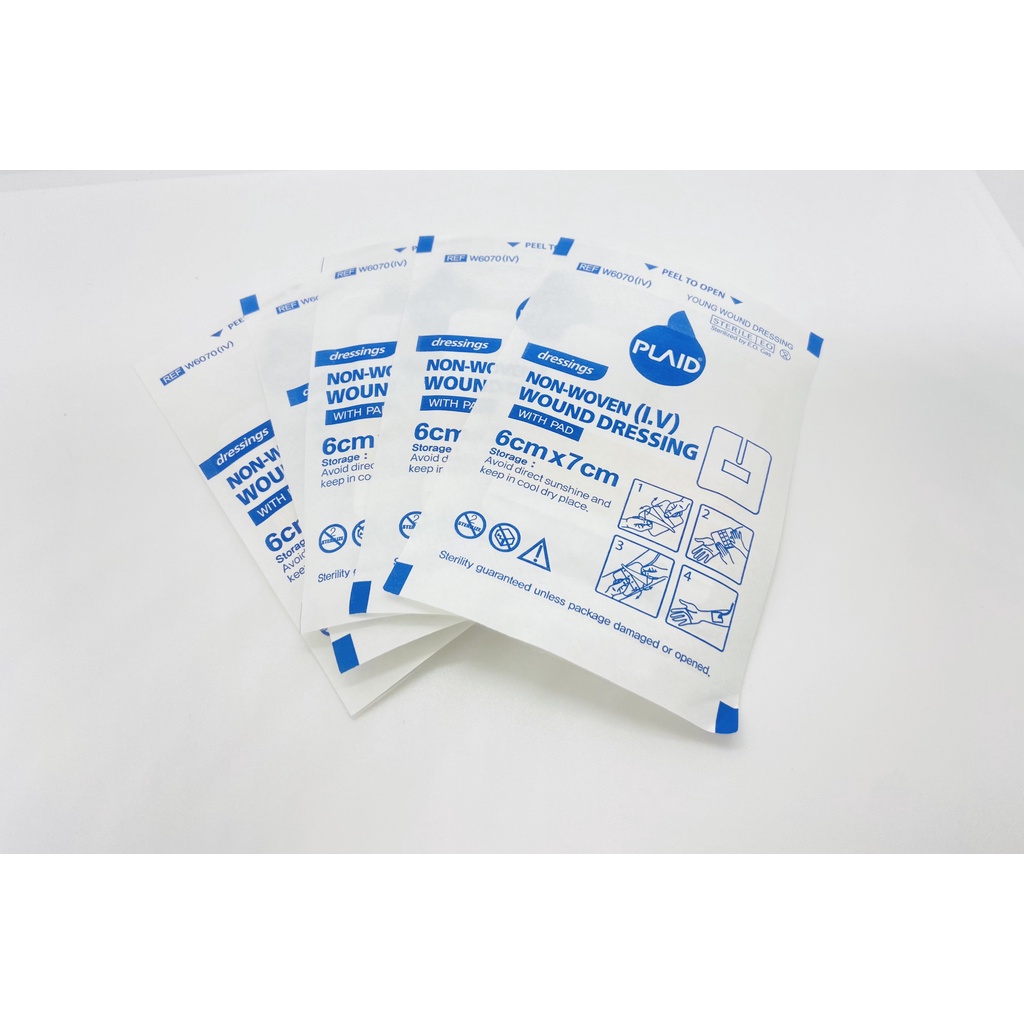 Băng keo cố định kim luồn 6cmx7cm Young Chemical