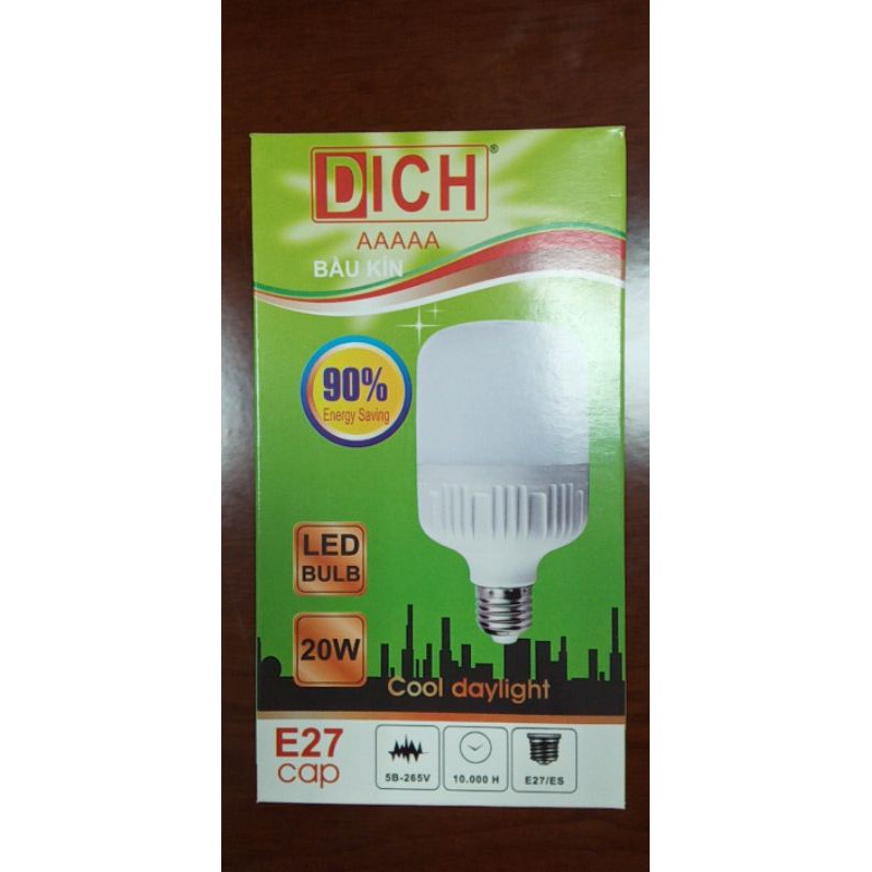 Bóng đèn led DICH từ 5W-60W (chuyên sỉ,lẻ)