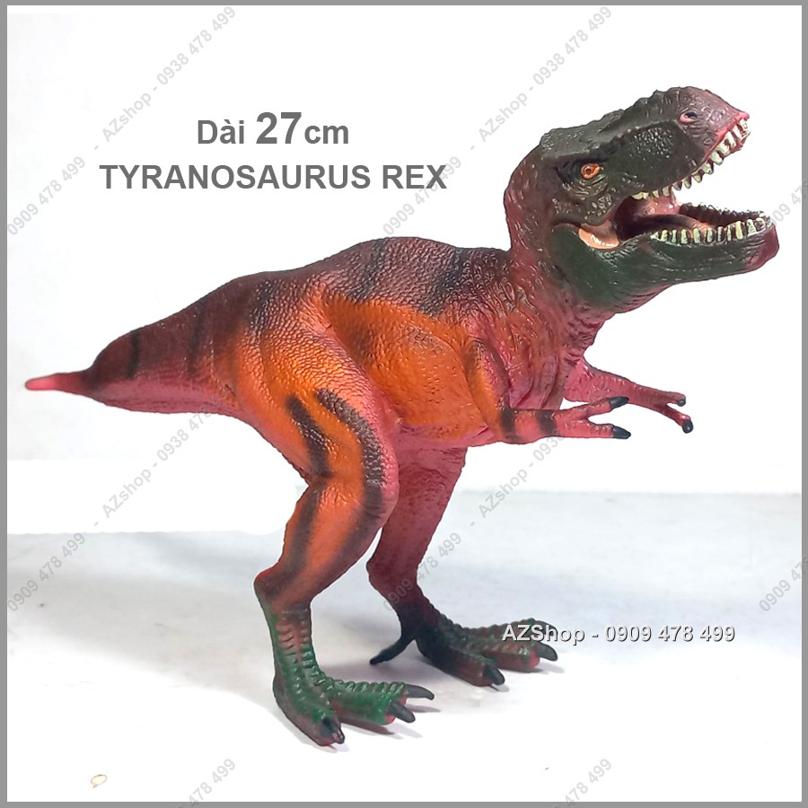 Mô Hình Khủng Long Bạo Chúa Tyranosaurus Rex T-Rex - Đỏ