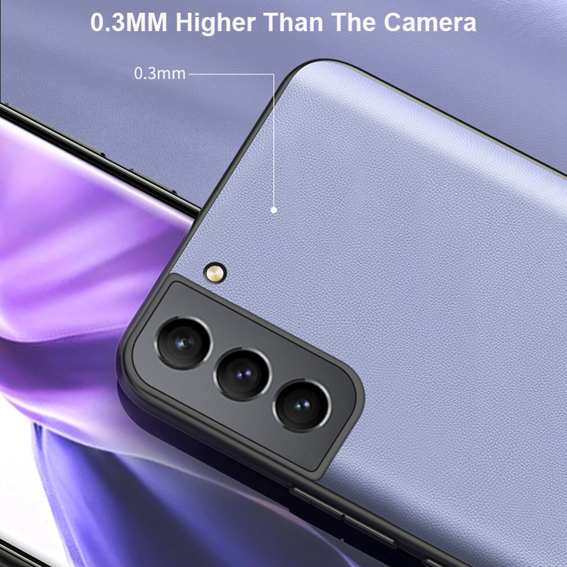 Ốp Điện Thoại Da Sang Trọng Cho Samsung Galaxy S21 S20 FE Plus