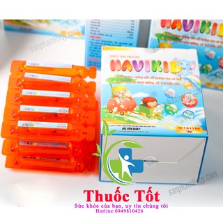 Siro ăn ngon NAVIKID Học Viện Quân Y - hộp 20 ống