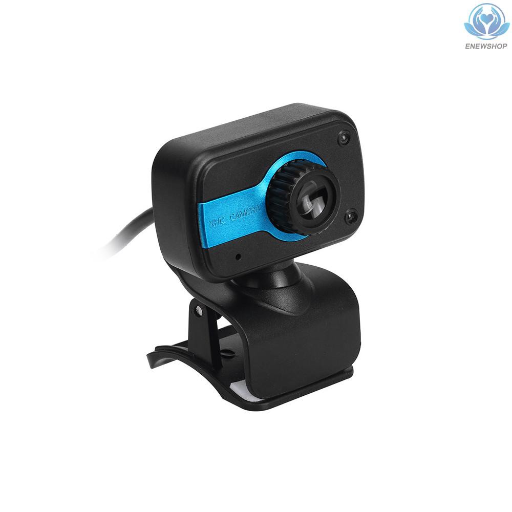 Webcam Hd 480p 30fps Tích Hợp Micro Có Kẹp Gắn Bàn Tiện Dụng Cho Máy Tính Laptop