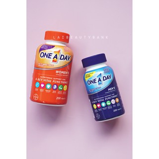 [200 viên] Vitamin tổng hợp One A Day Multivitamin