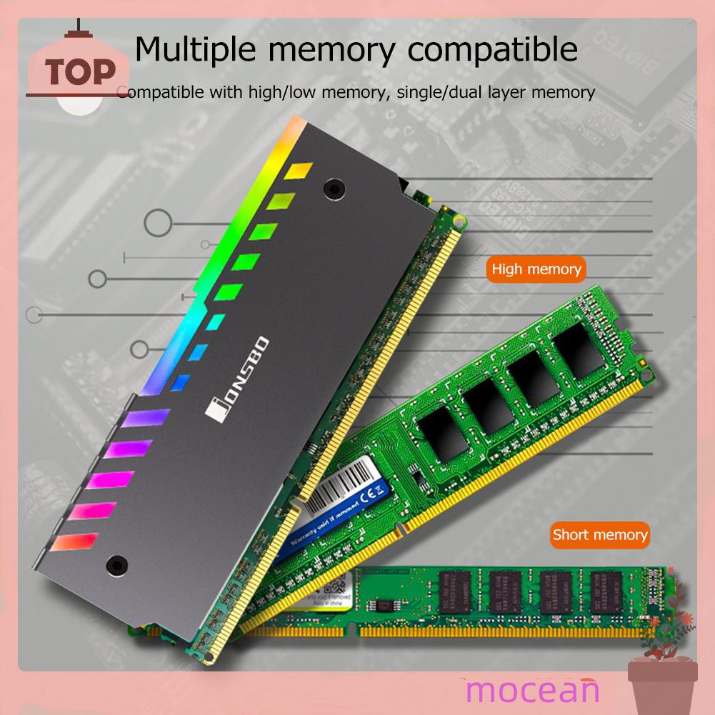 Mocean Jonsbo Nc-2 2x Memory Vest 256 Thay Đổi Màu Sắc | BigBuy360 - bigbuy360.vn