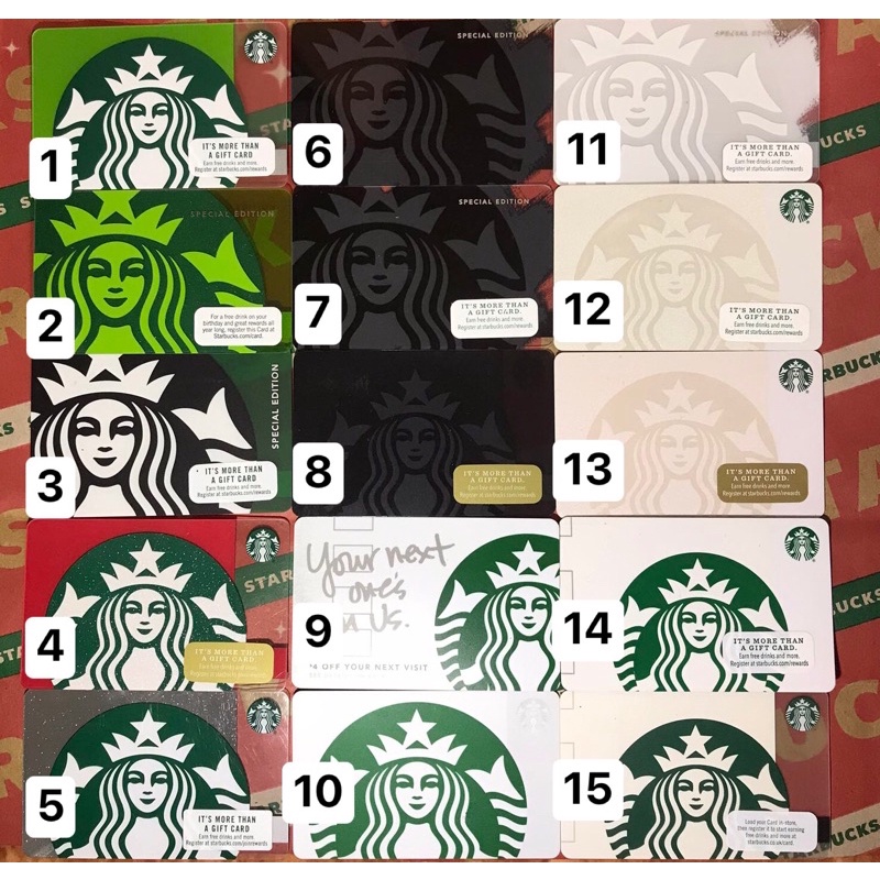 Thẻ Starbucks Mỹ - Siren collection